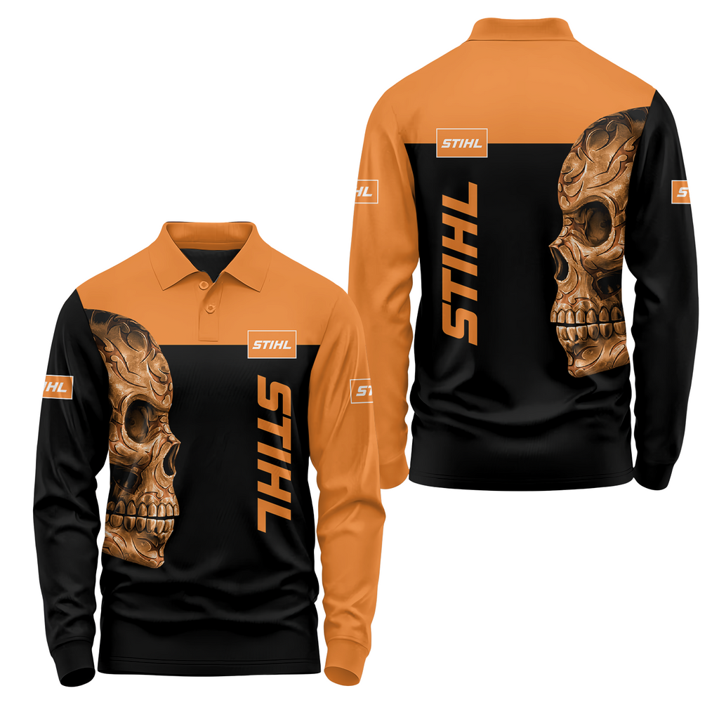 Stihl Long Sleeve Polo USPL1436