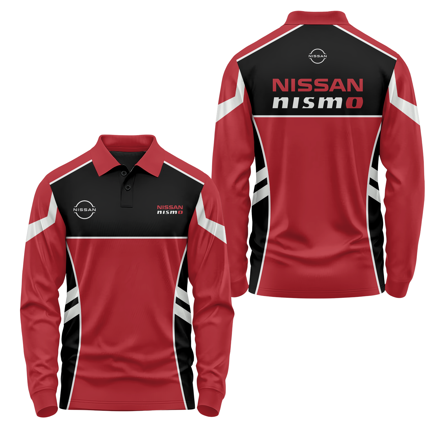 Nissan Long Sleeve Polo USPL1125