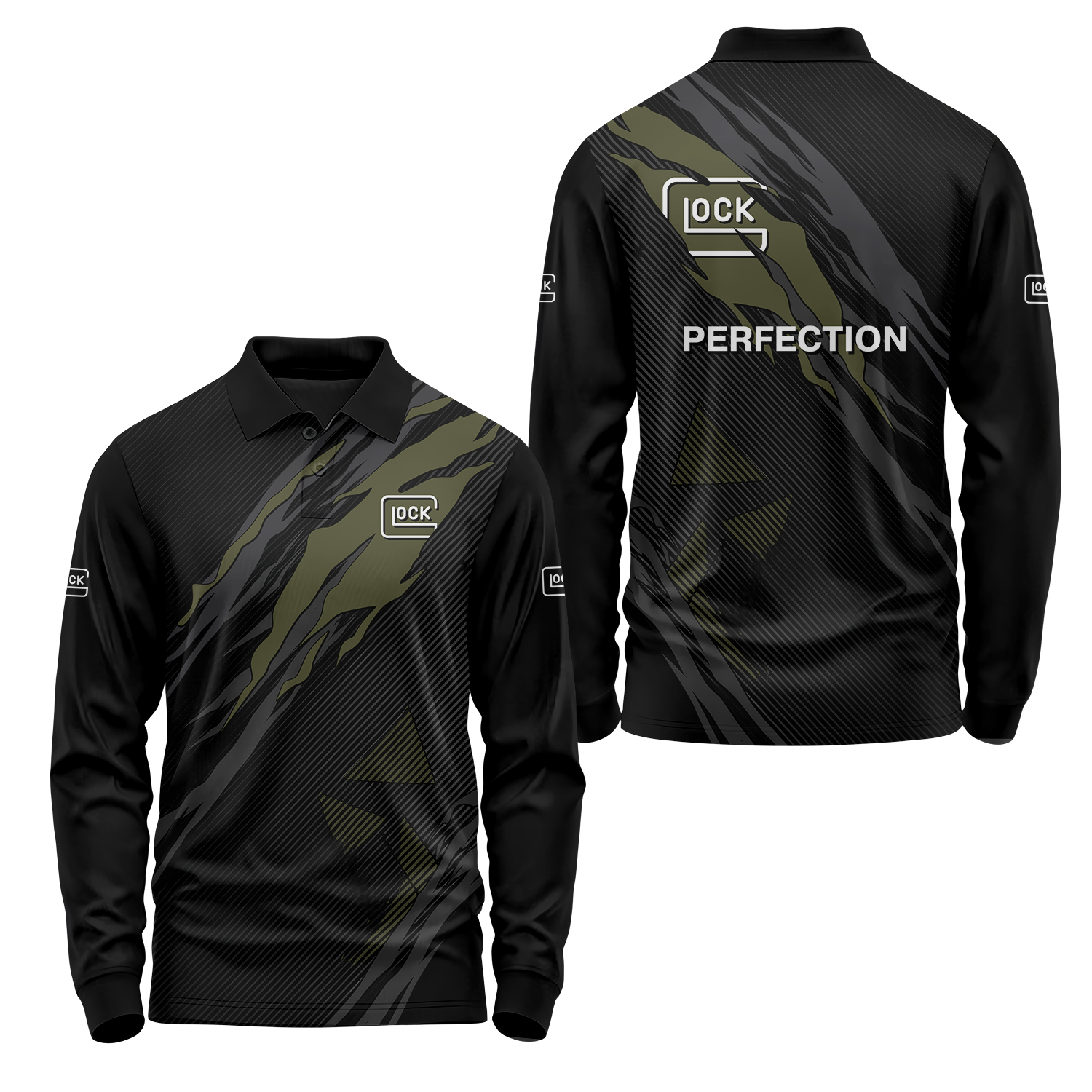 Glock Long Sleeve Polo USPL2297