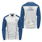 Hyundai Long Sleeve Polo USPL1198