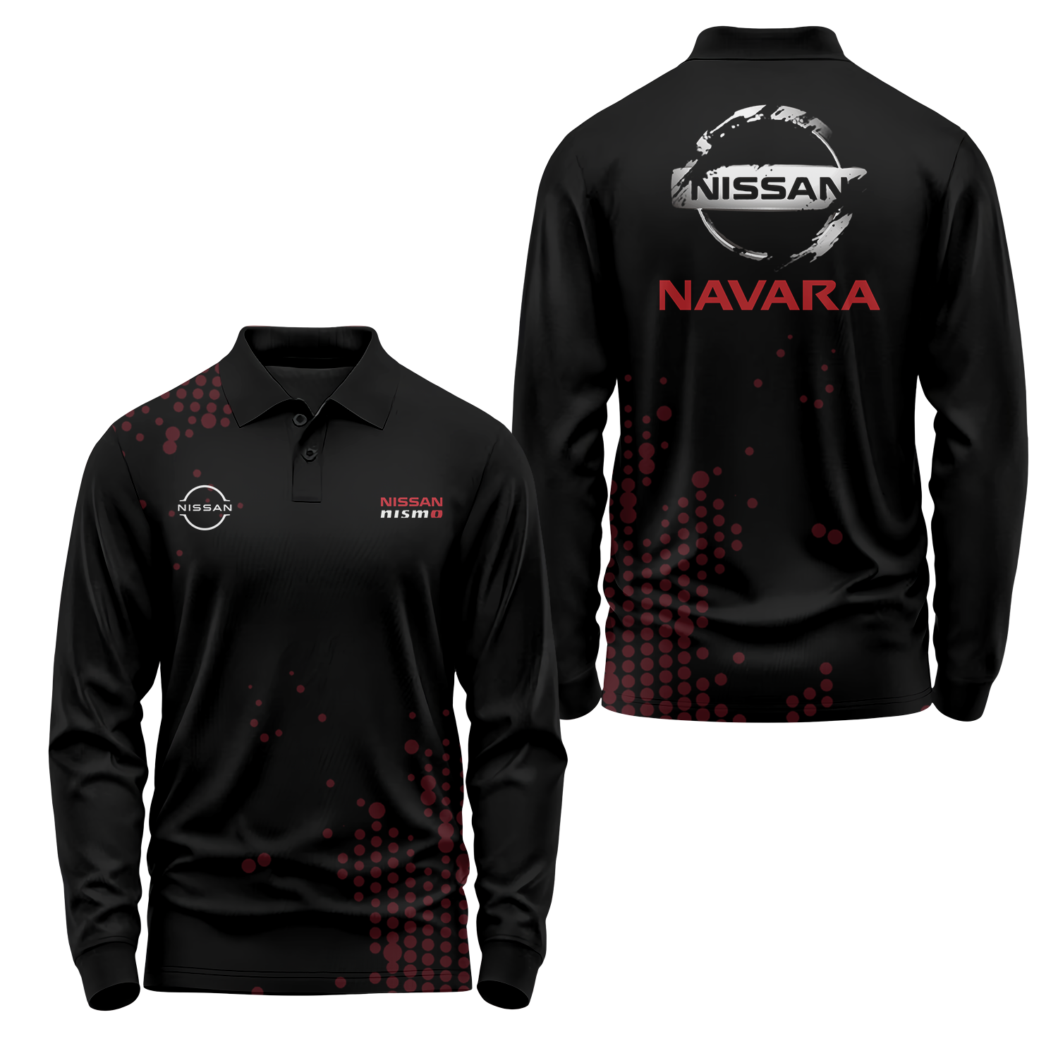 Nissan Long Sleeve Polo USPL1126
