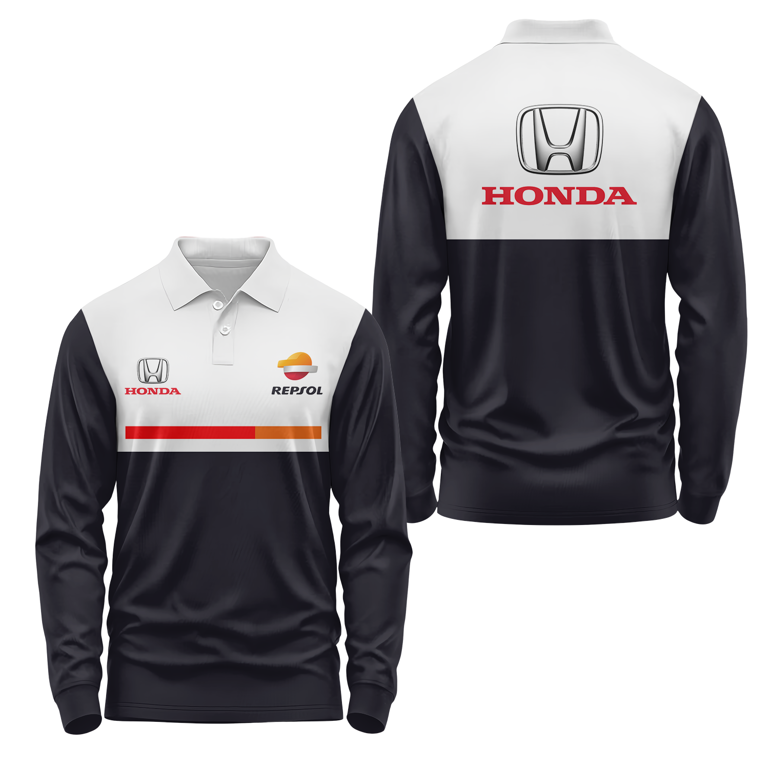 Honda Long Sleeve Polo USPL1052