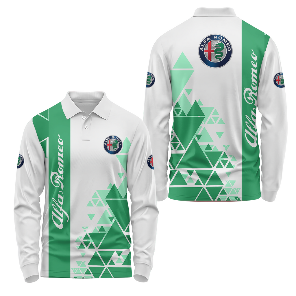 Alfa Romeo Long Sleeve Polo USPL643