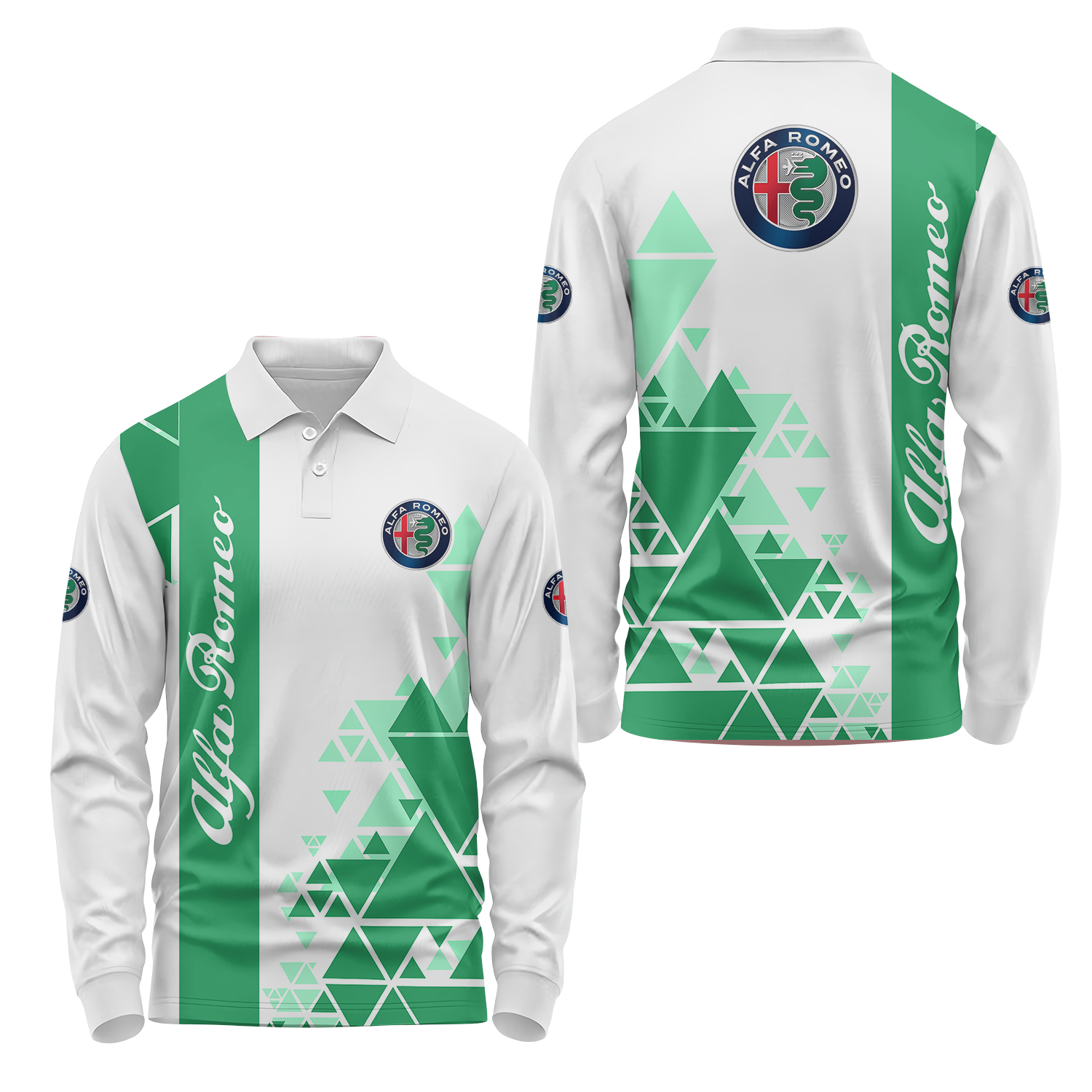 Alfa Romeo Long Sleeve Polo USPL643