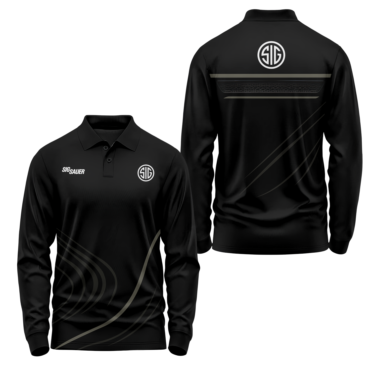 SIG Sauer Long Sleeve Polo USPL2094