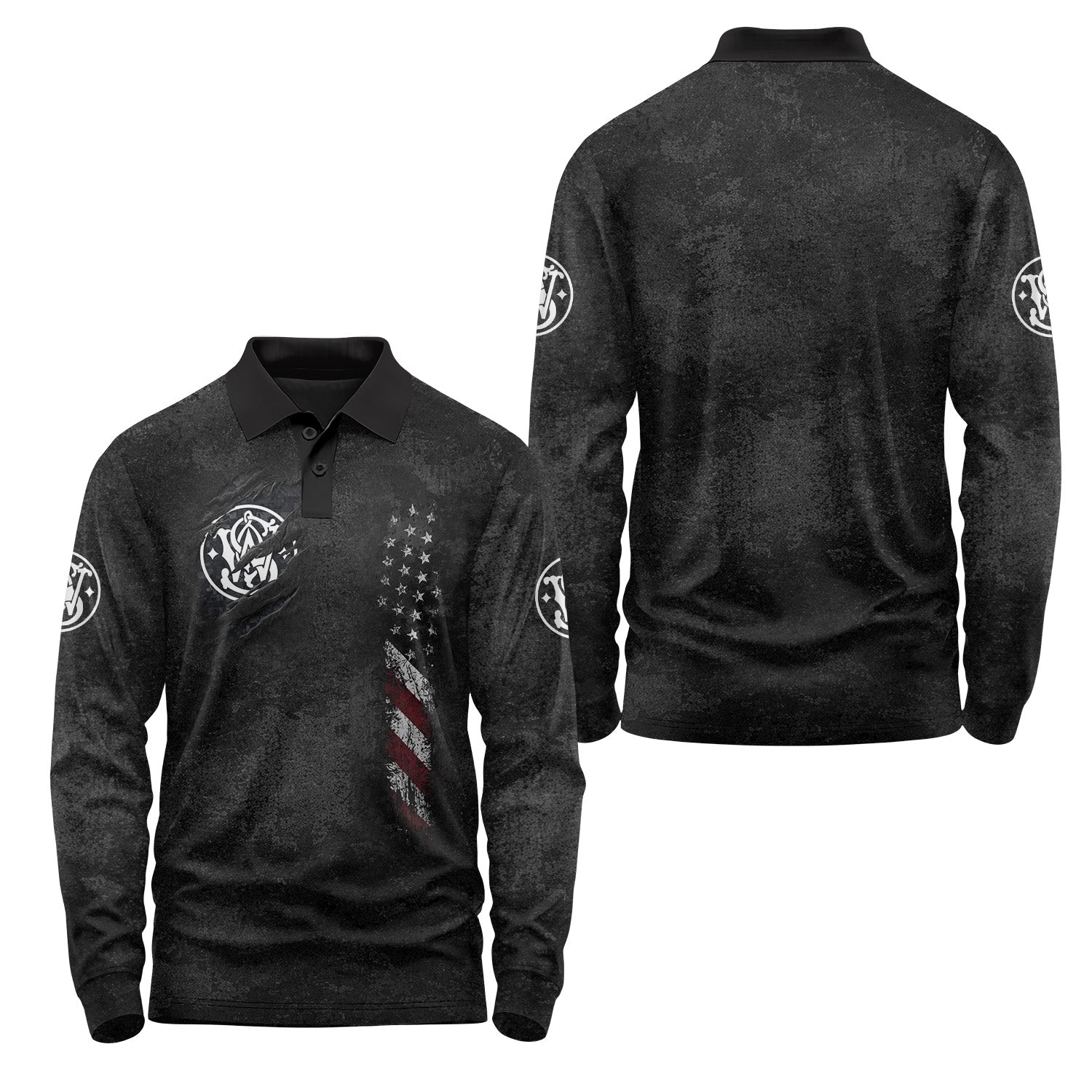 Smith & Wesson Long Sleeve Polo USPL2160