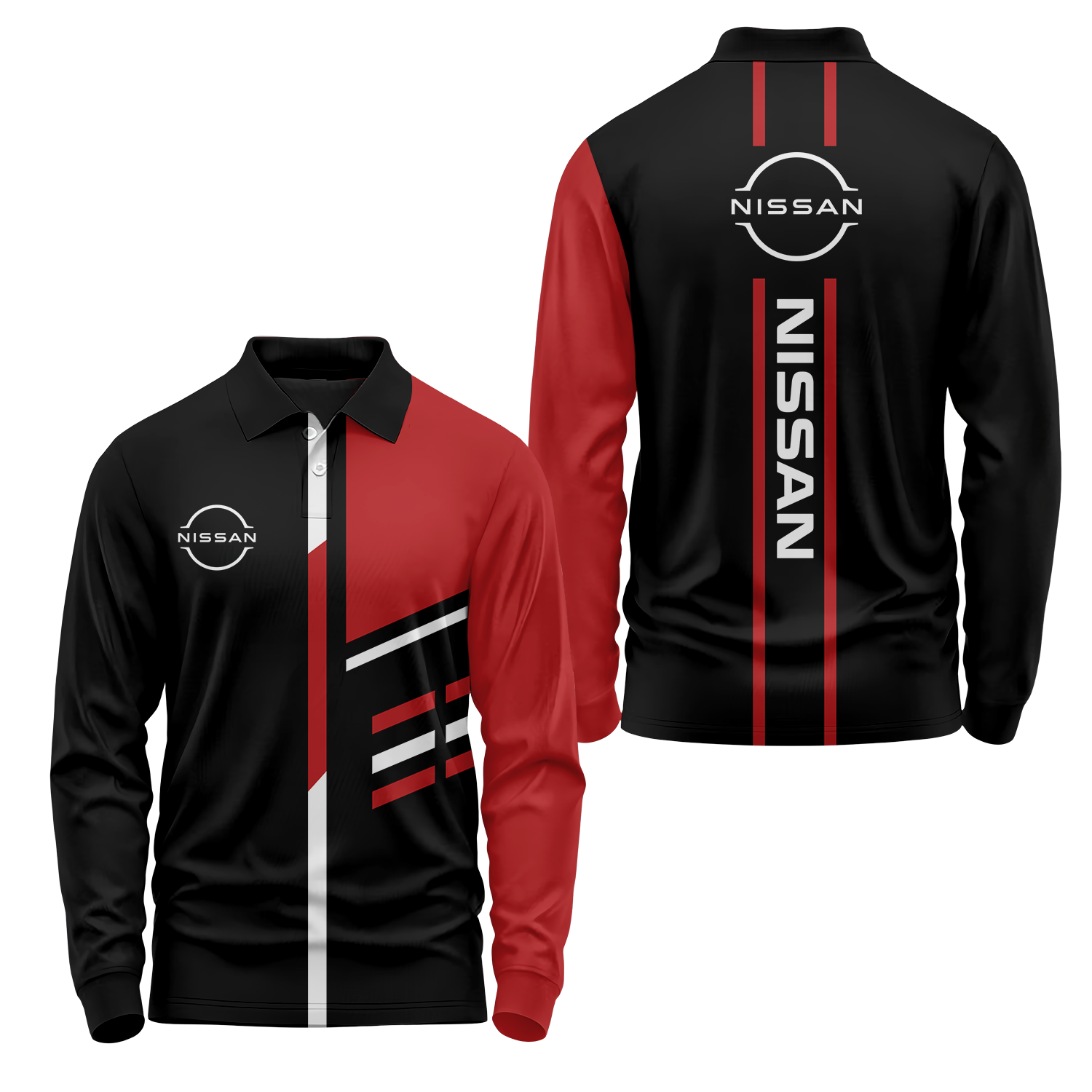 Nissan Long Sleeve Polo USPL1144