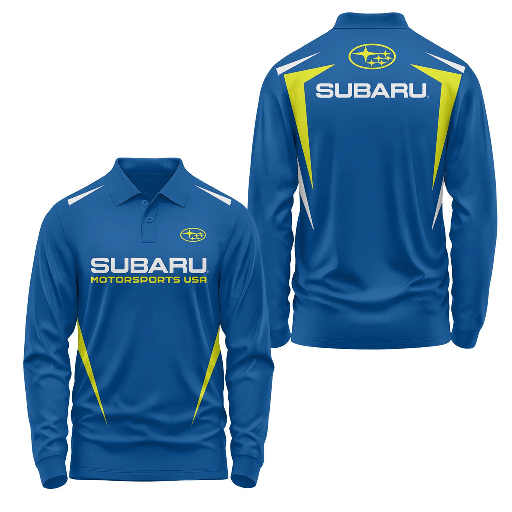 Subaru Long Sleeve Polo USPL939