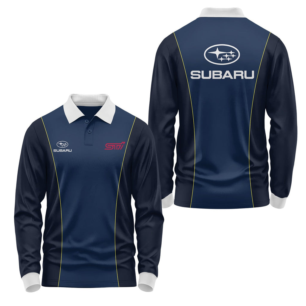 Subaru Long Sleeve Polo USPL951