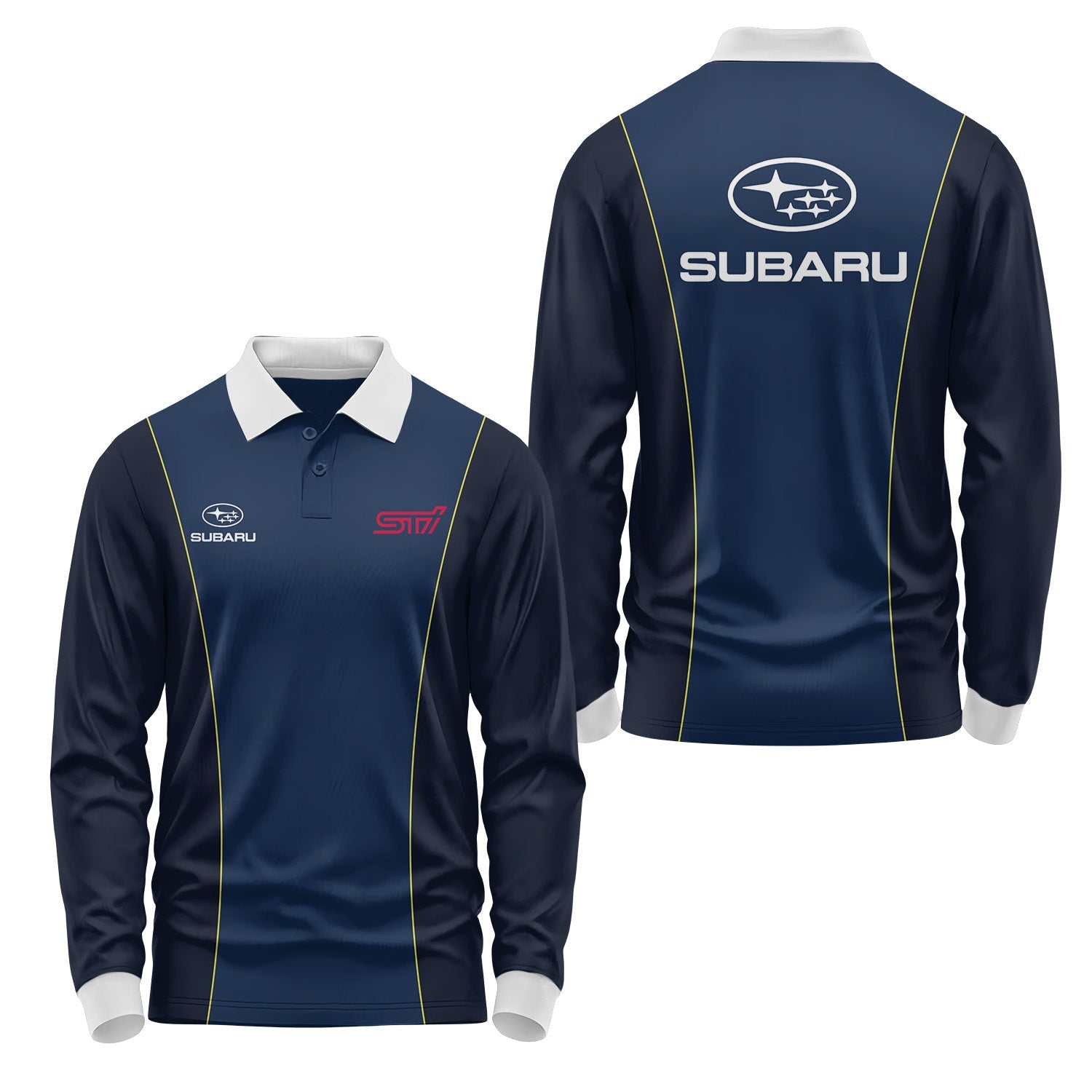 Subaru Long Sleeve Polo USPL951