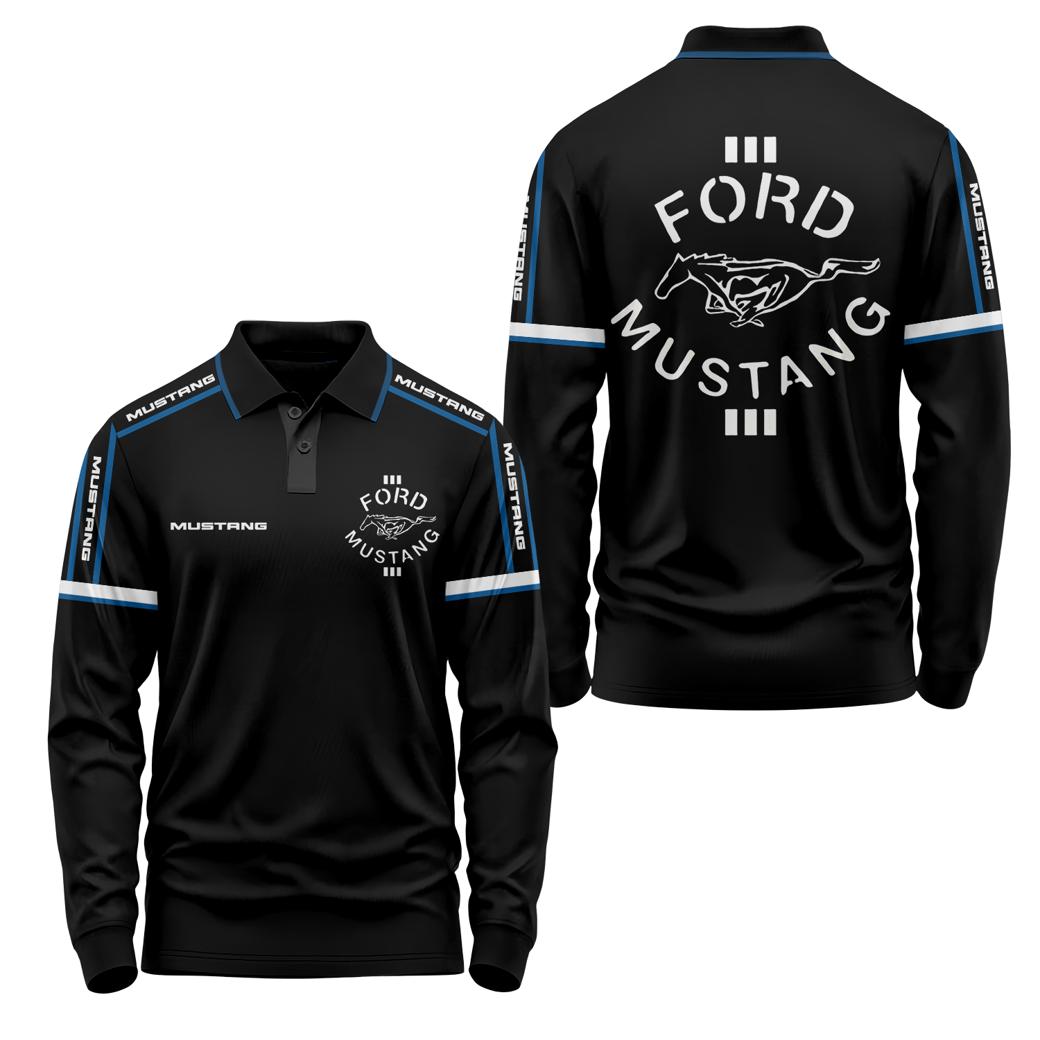 Ford Long Sleeve Polo USPL165