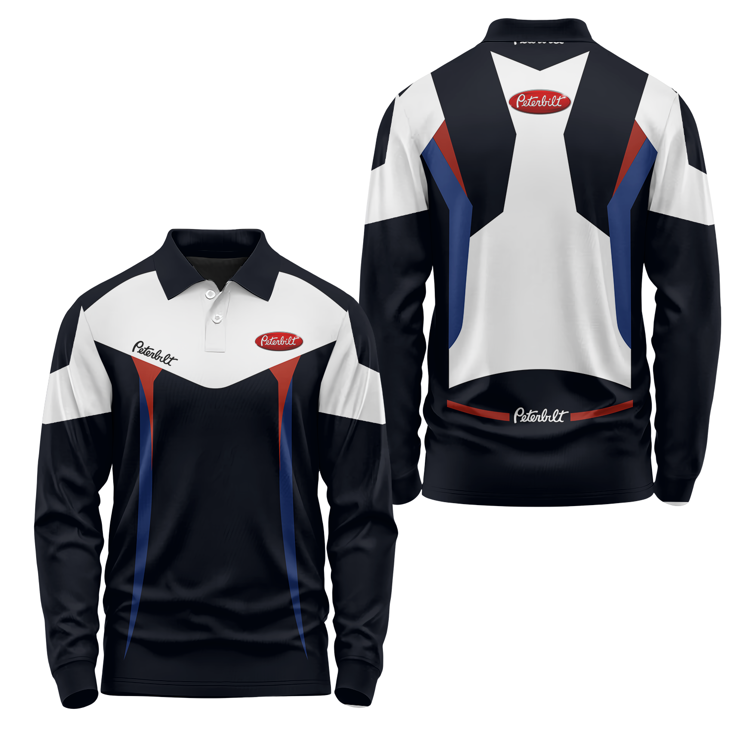 Peterbilt Long Sleeve Polo USPL1723