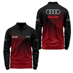 Audi Long Sleeve Polo USPL793