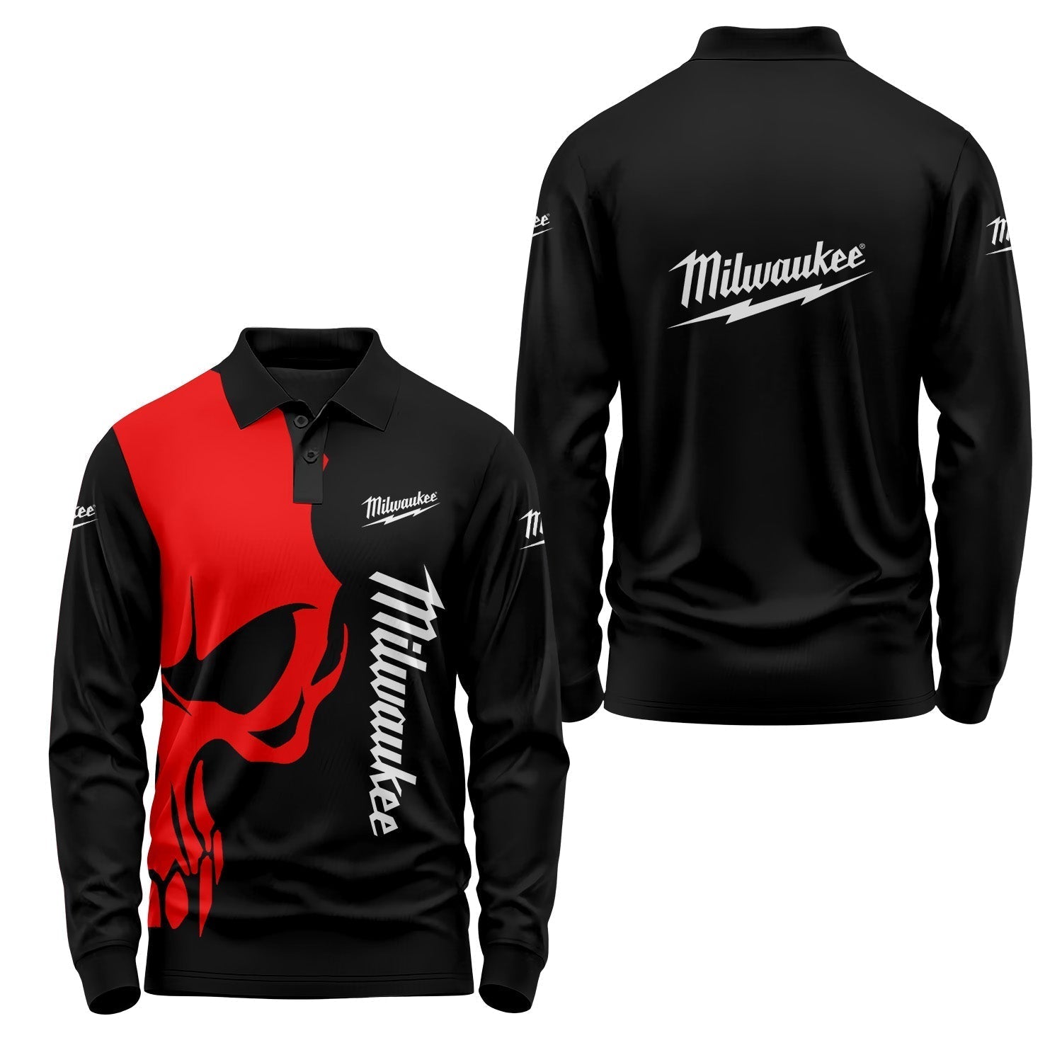Milwaukee Long Sleeve Polo USPL1285