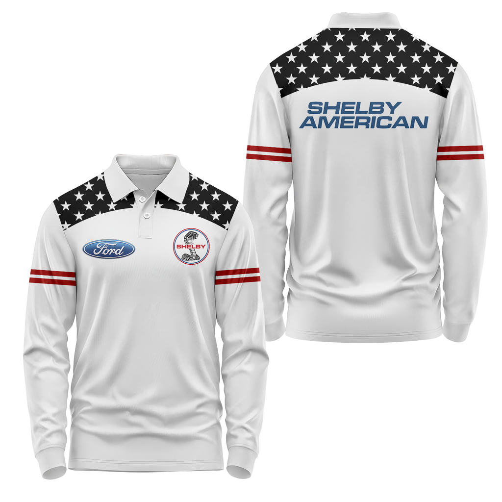 Ford Long Sleeve Polo USPL164