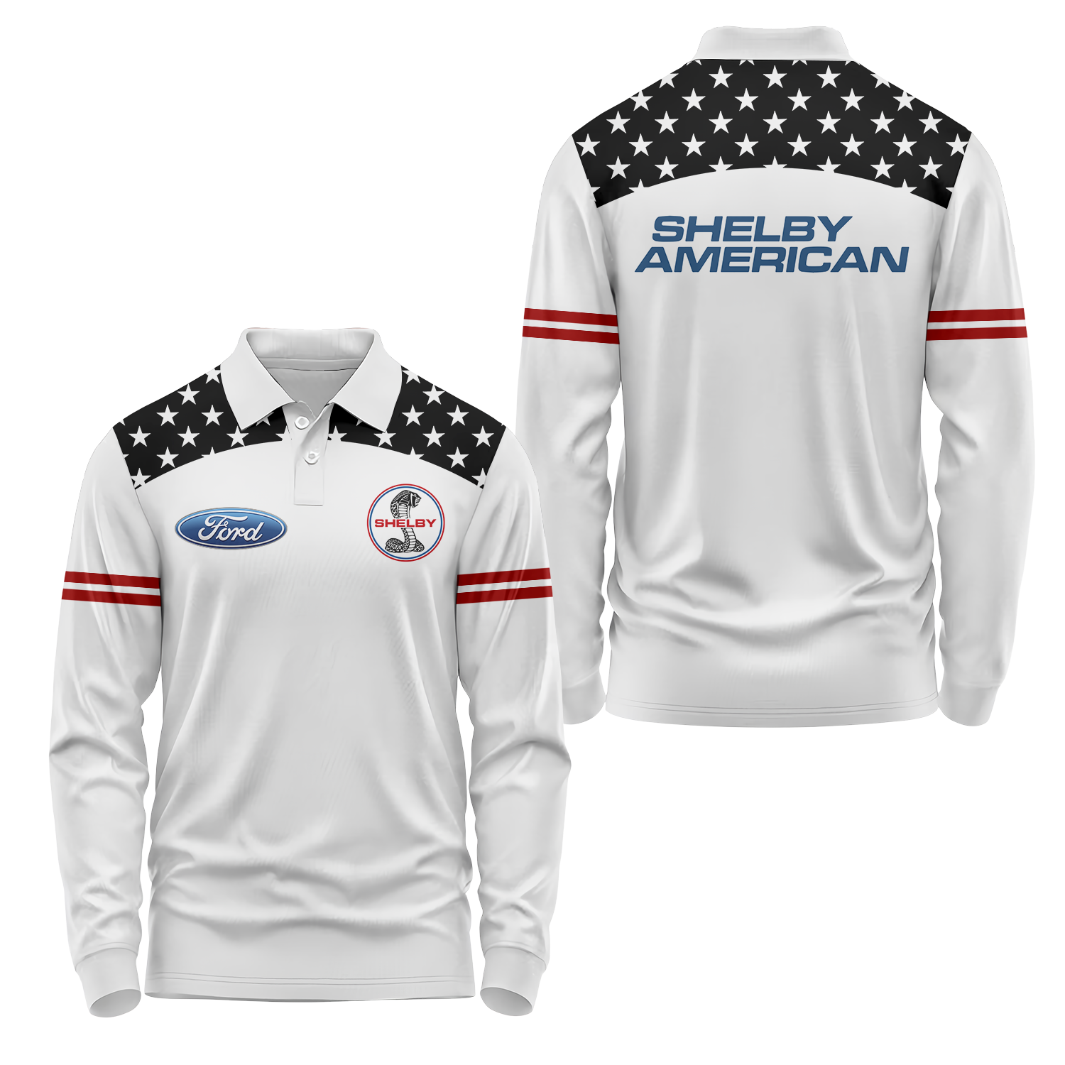 Ford Long Sleeve Polo USPL164