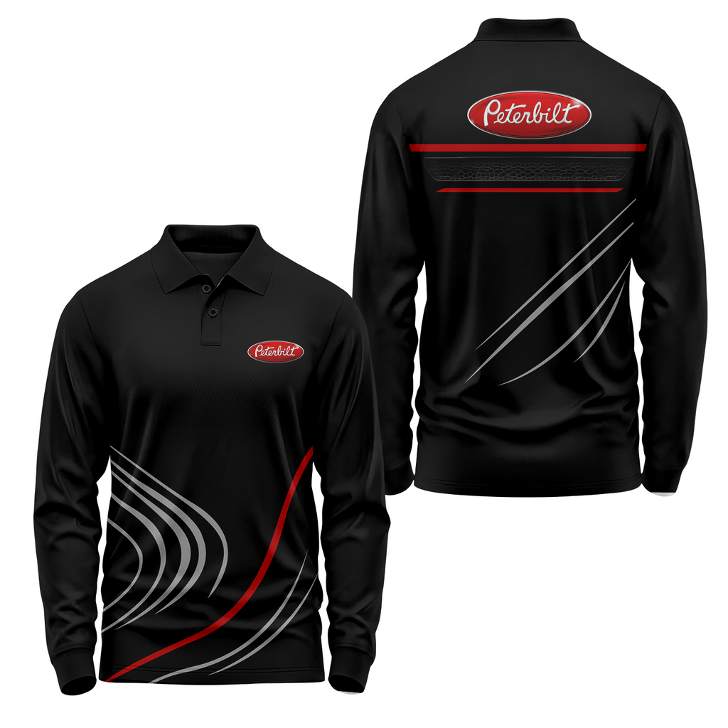 Peterbilt Long Sleeve Polo USPL1724