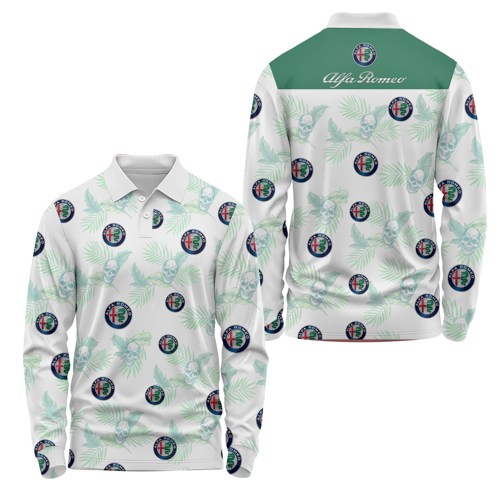 Alfa Romeo Long Sleeve Polo USPL628