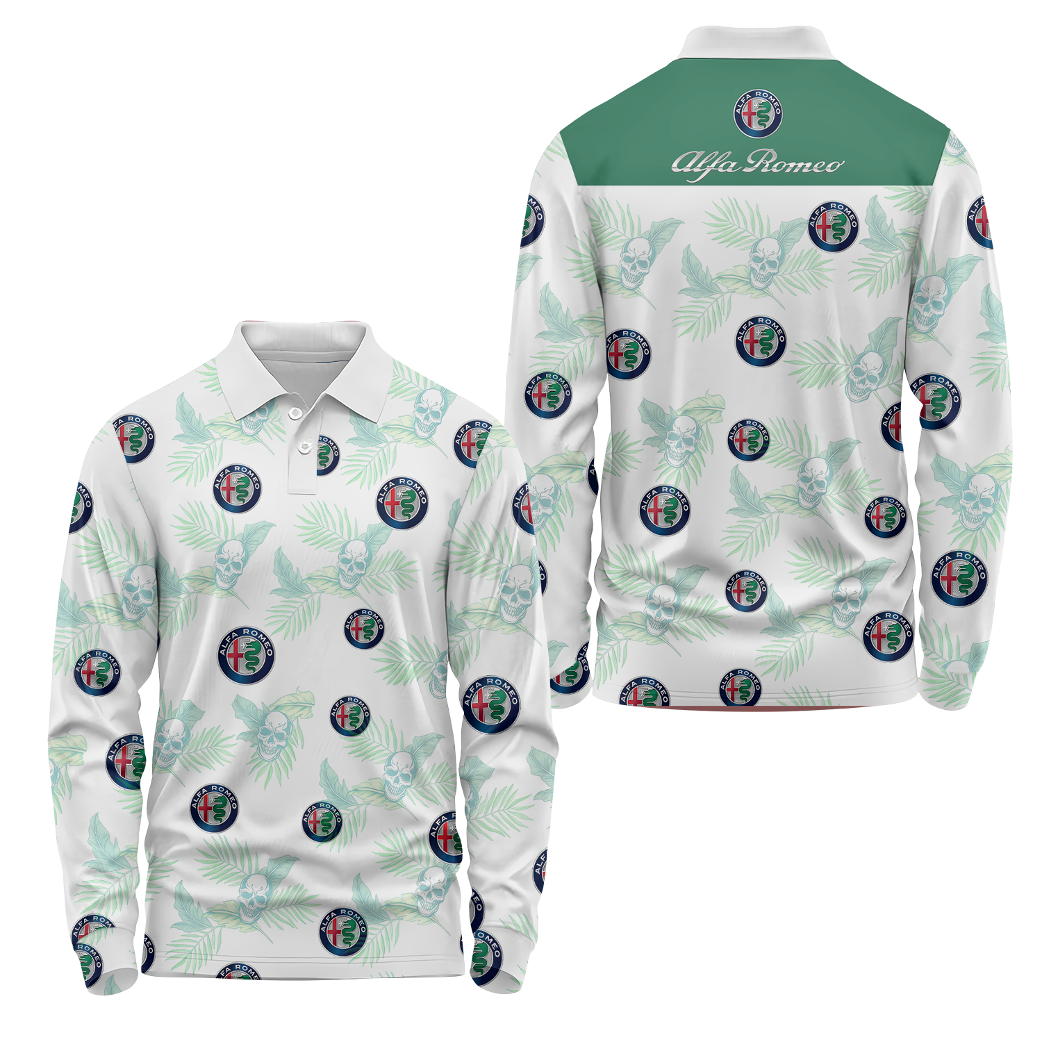 Alfa Romeo Long Sleeve Polo USPL628