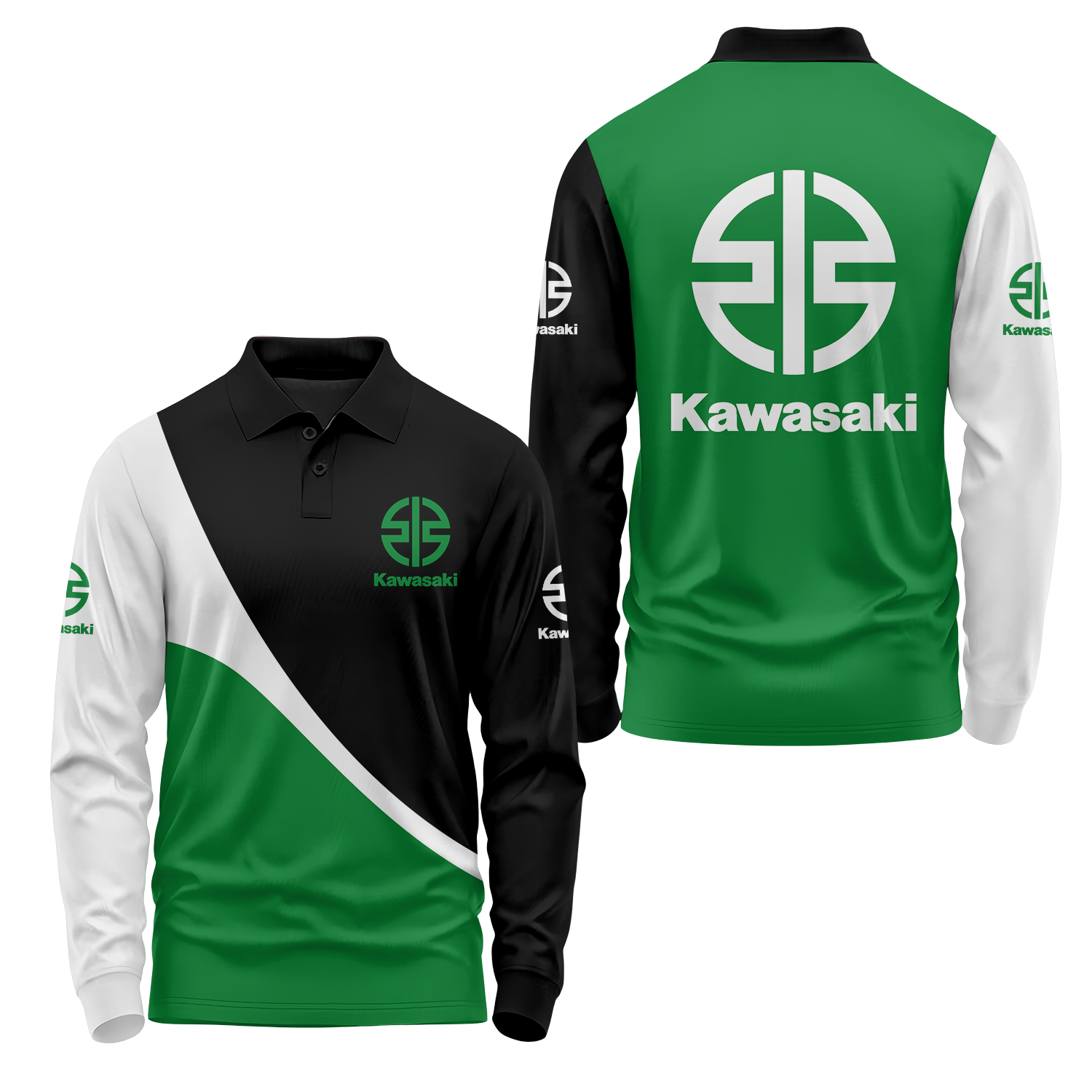 Kawasaki Long Sleeve Polo USPL901