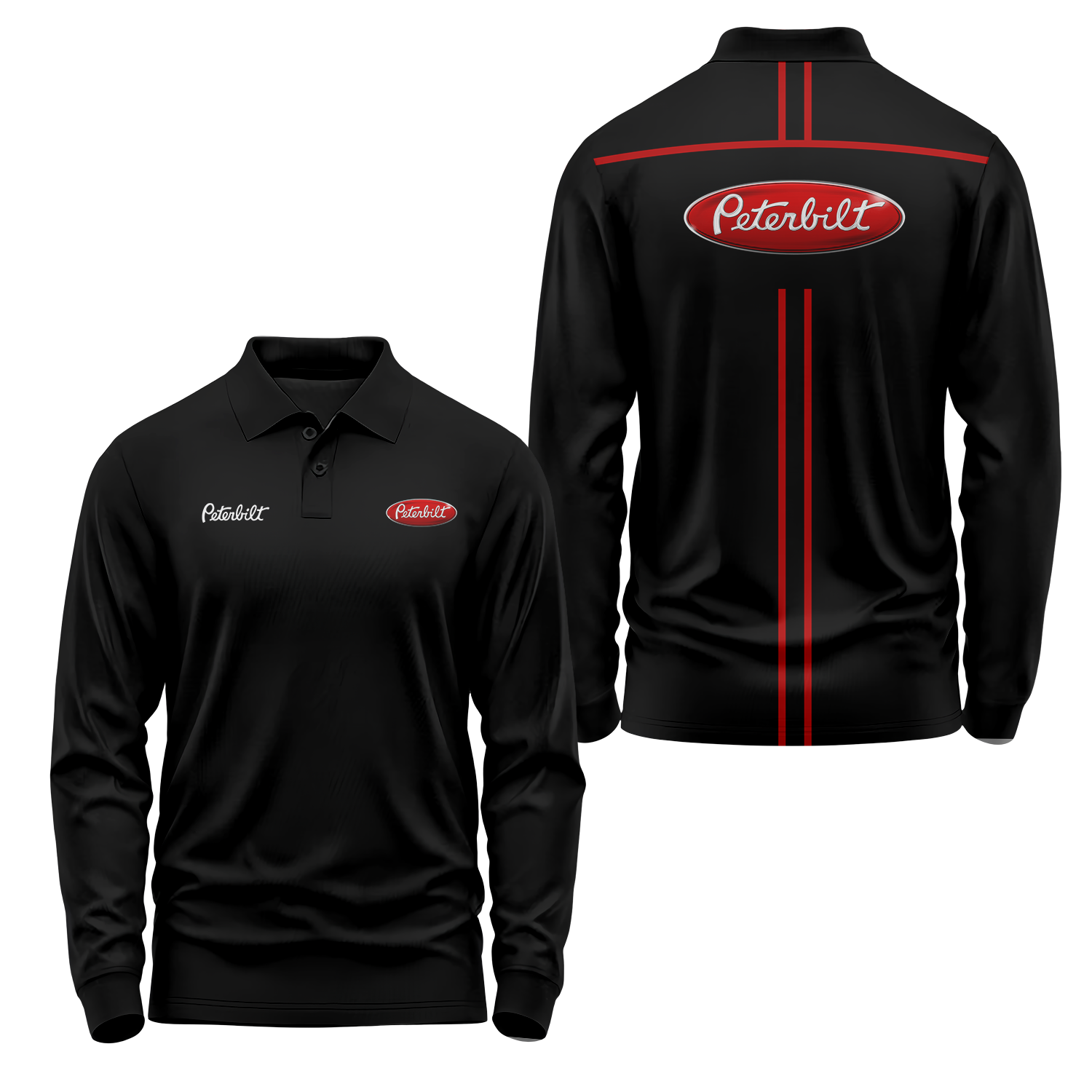 Peterbilt Long Sleeve Polo USPL1725
