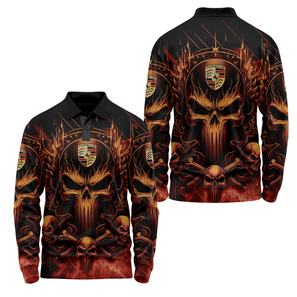 PORS Long Sleeve Polo USPL135