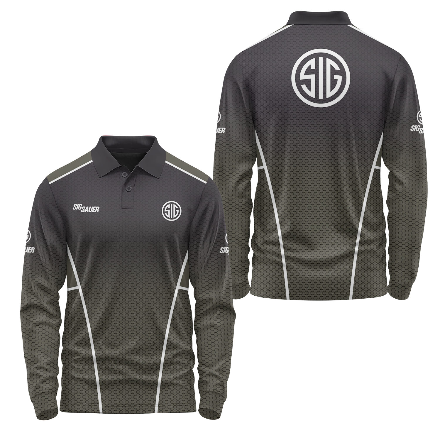 SIG Sauer Long Sleeve Polo USPL2076