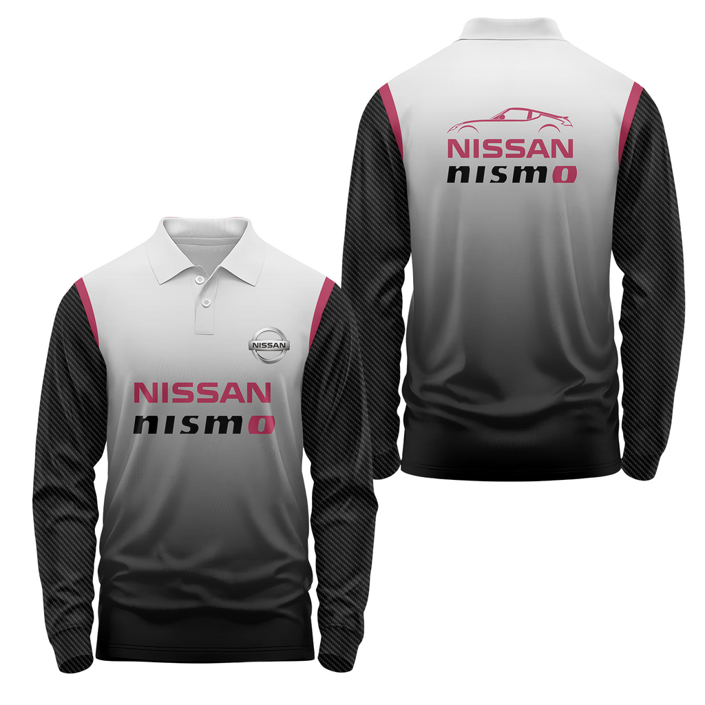 Nissan Long Sleeve Polo USPL1116