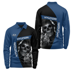 Hyundai Long Sleeve Polo USPL1183