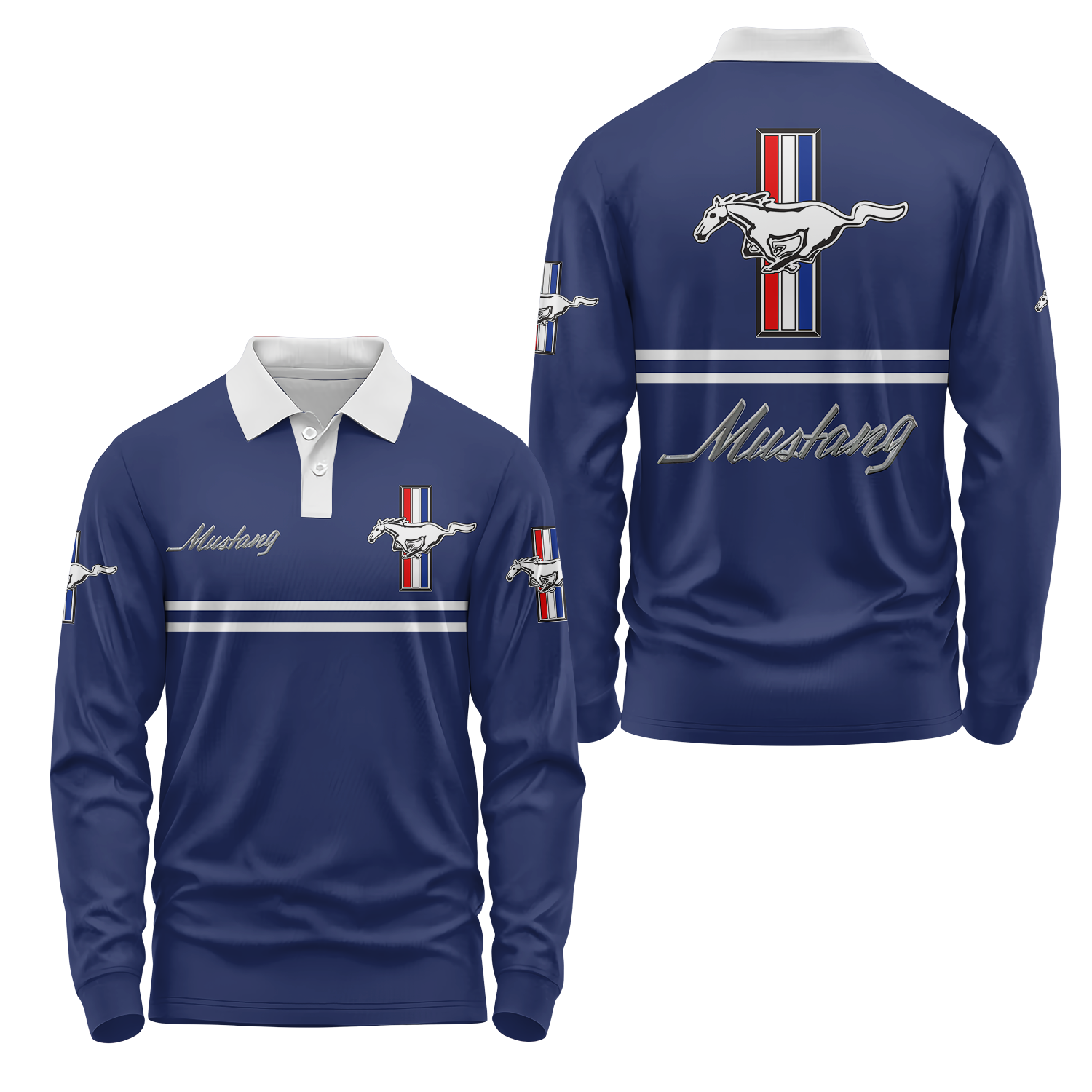 Ford Long Sleeve Polo USPL159