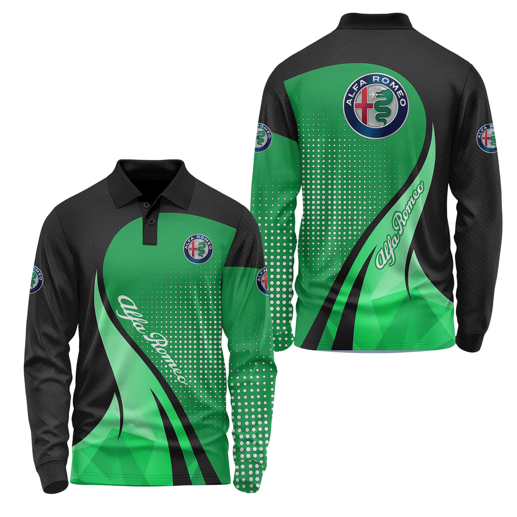 Alfa Romeo Long Sleeve Polo USPL624