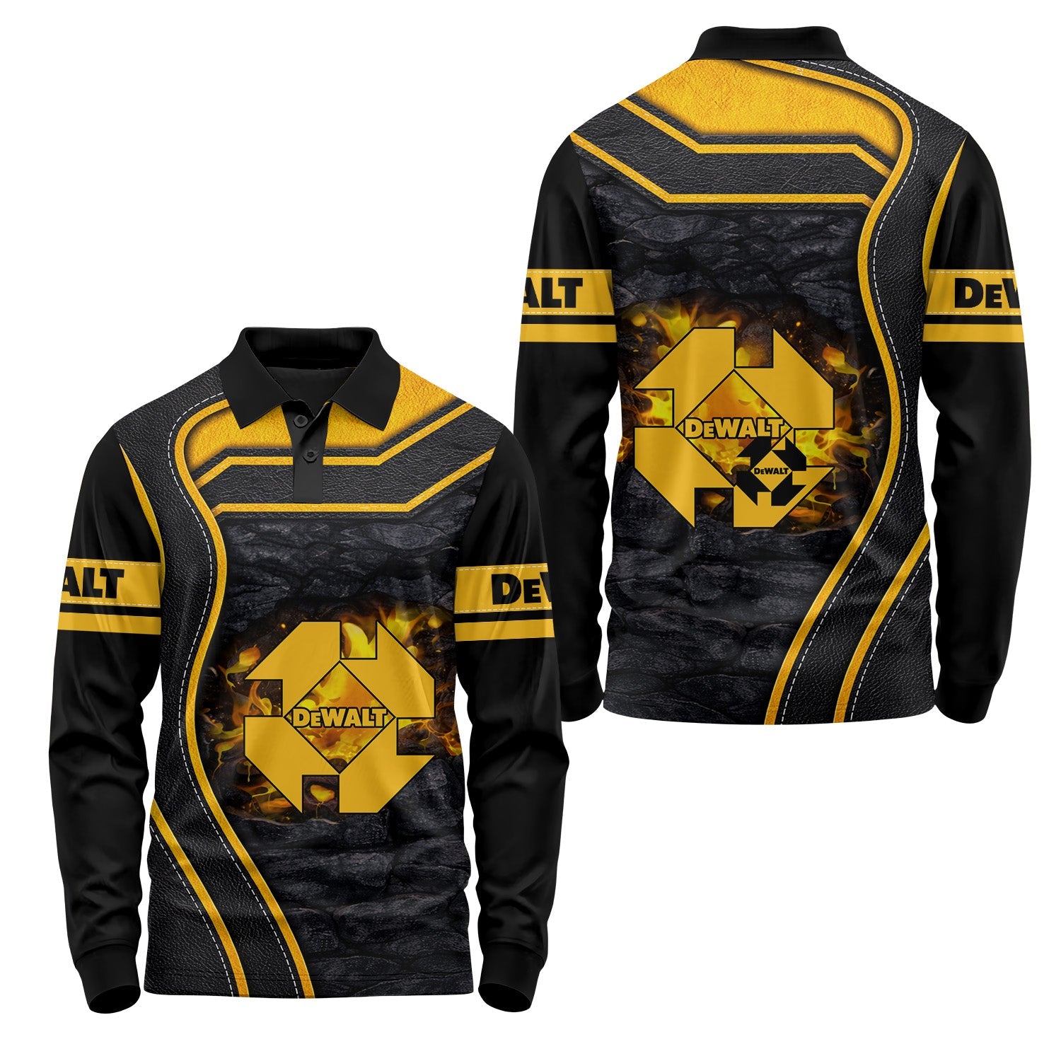 DeWalt Long Sleeve Polo USPL1331