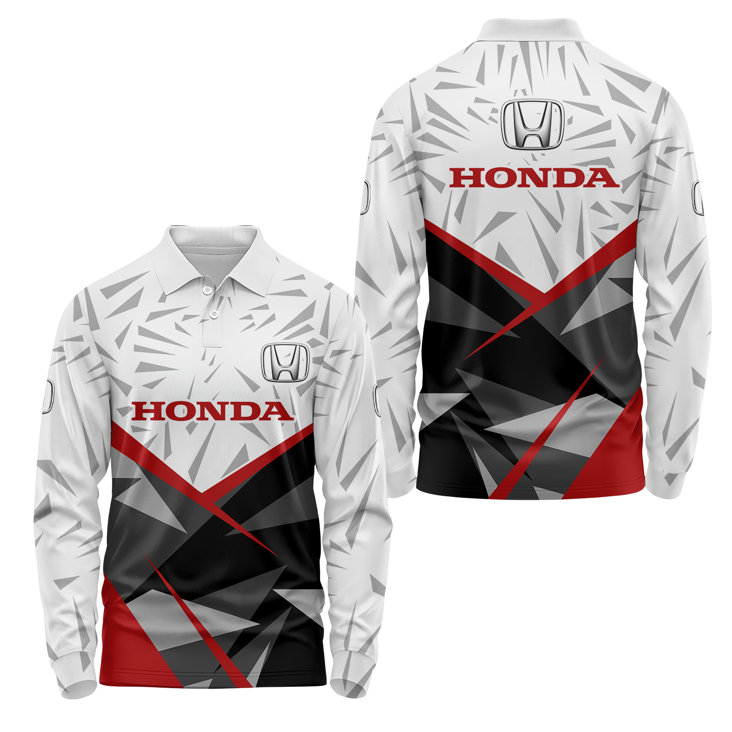 Honda Long Sleeve Polo USPL1100