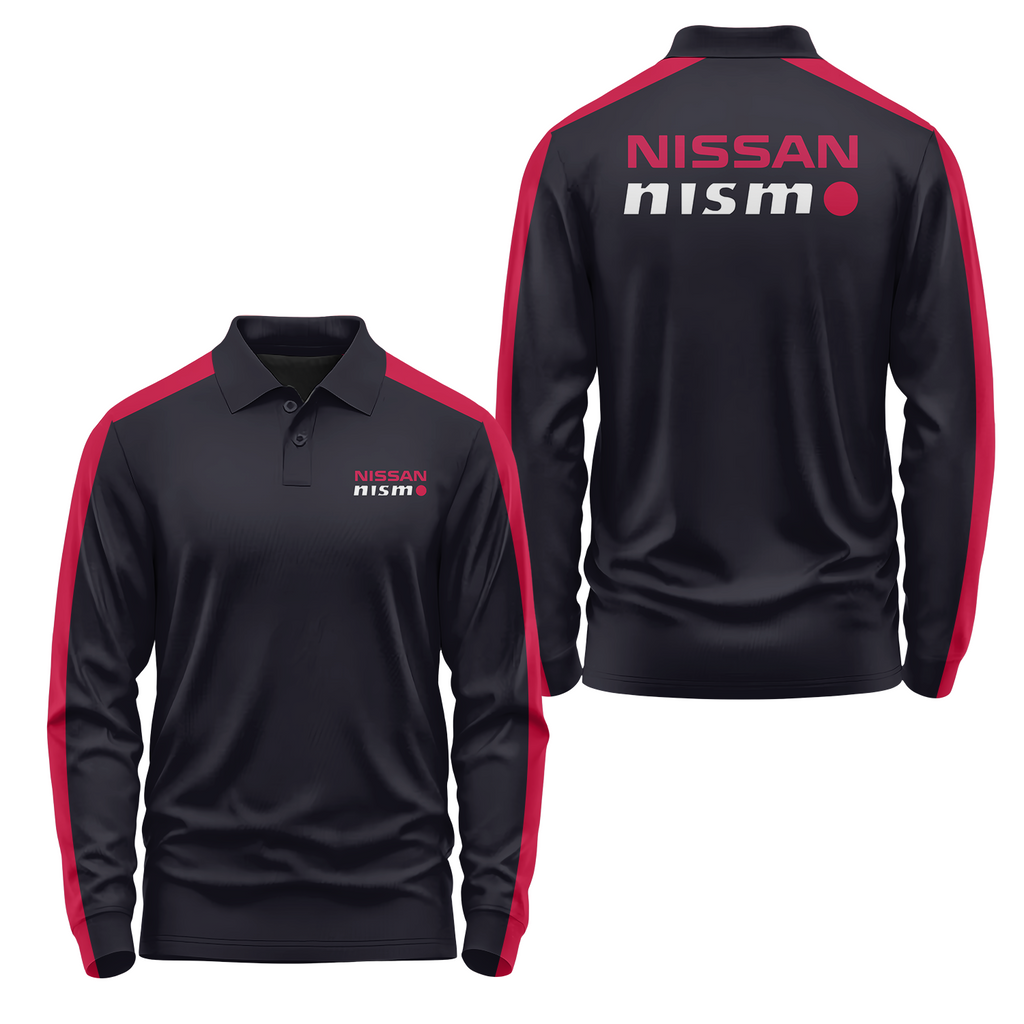 Nissan Long Sleeve Polo USPL1111