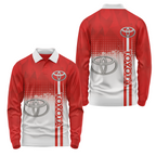 Toyota Long Sleeve Polo USPL848