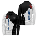 Hyundai Long Sleeve Polo USPL1170