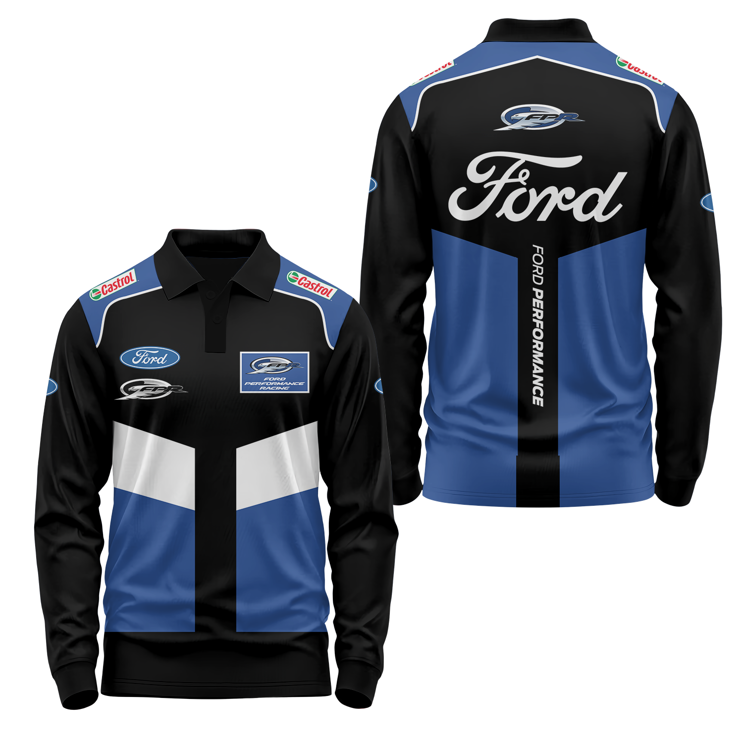 Ford Long Sleeve Polo USPL157