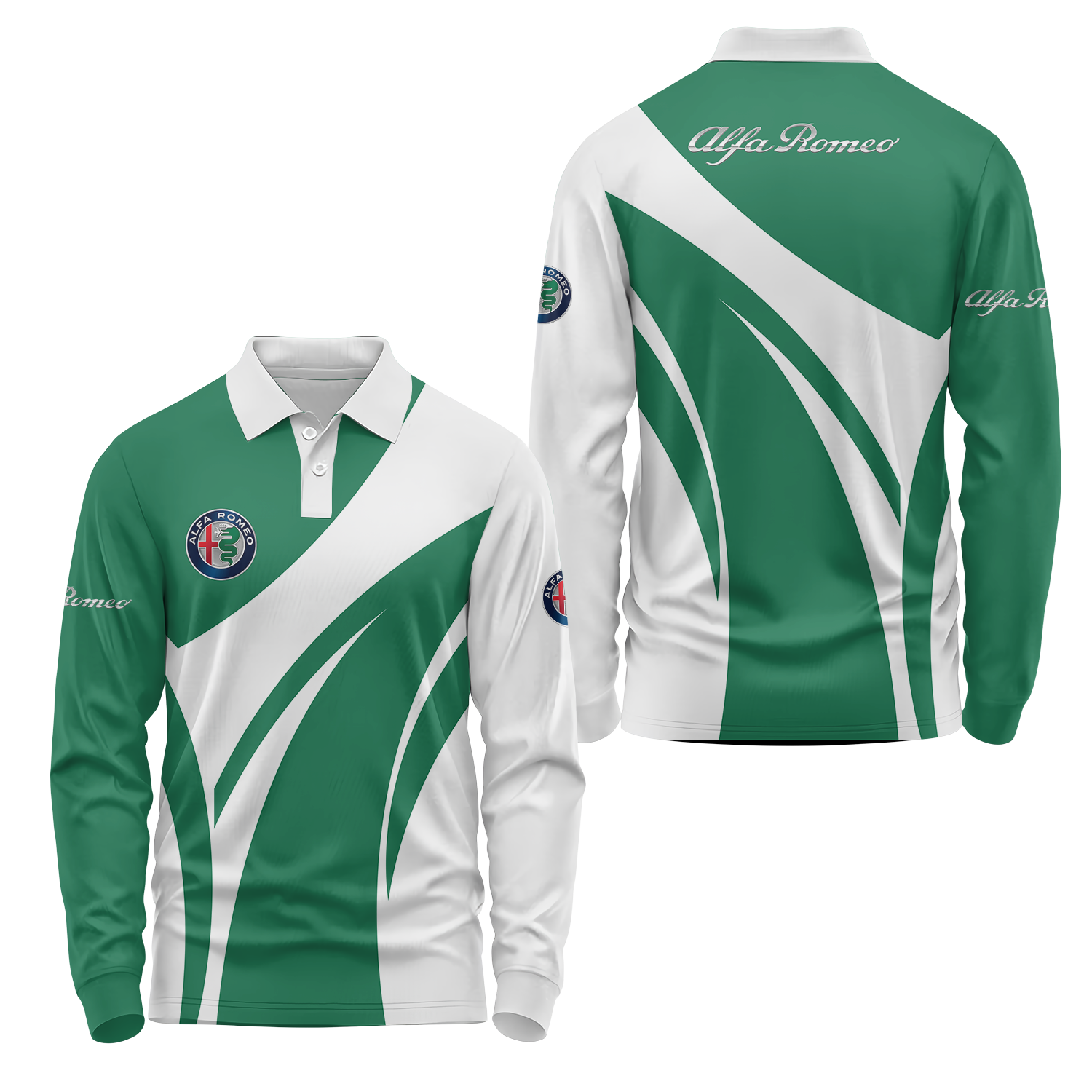 Alfa Romeo Long Sleeve Polo USPL612