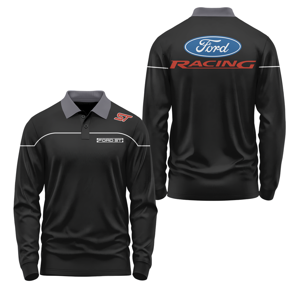 Ford Long Sleeve Polo USPL140