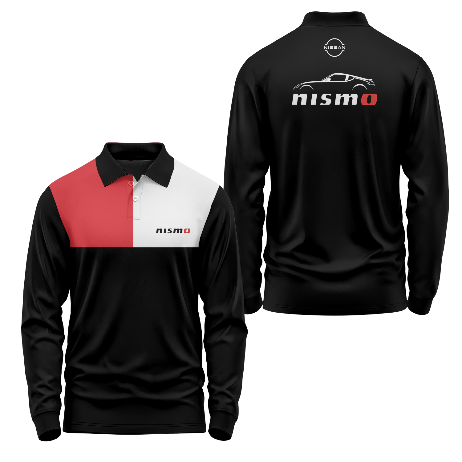 Nissan Long Sleeve Polo USPL1121