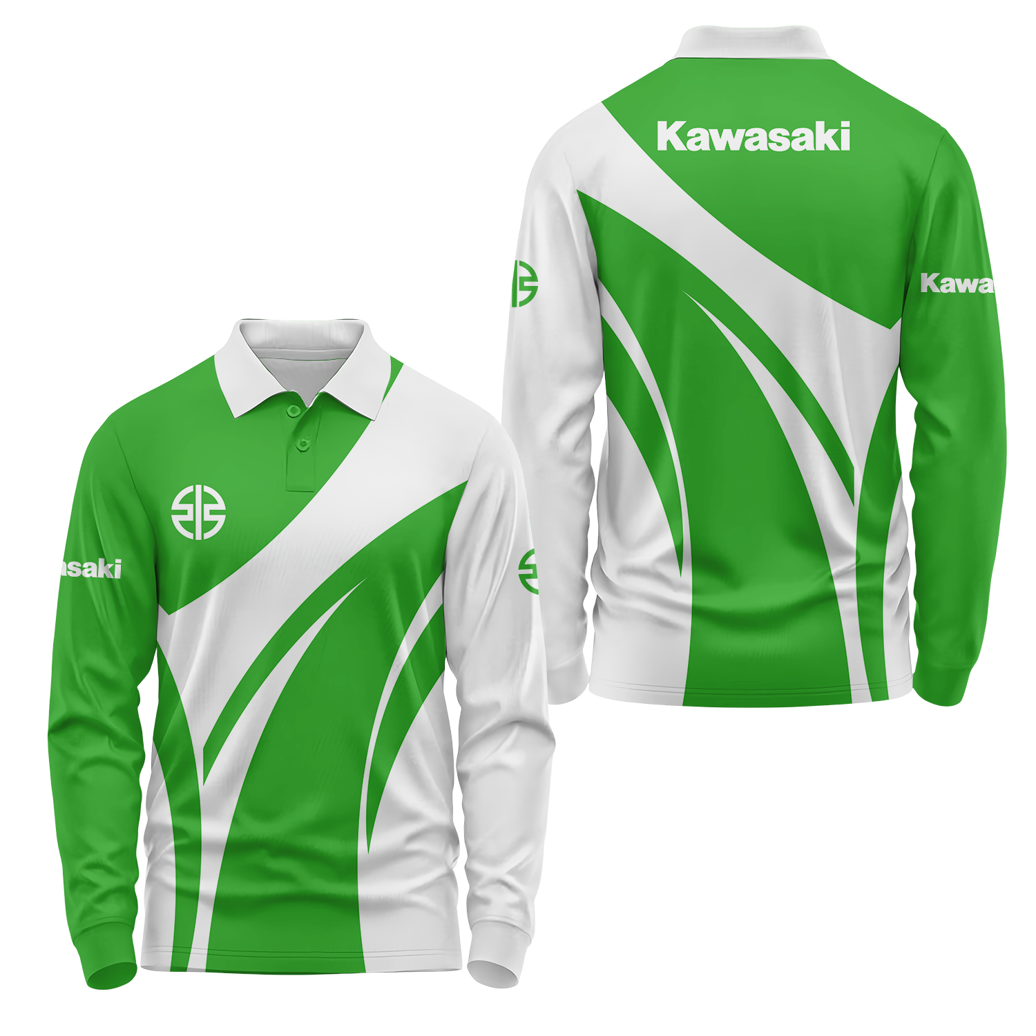 Kawasaki Long Sleeve Polo USPL887
