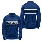 Hyundai Long Sleeve Polo USPL1172