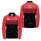 Toyota Long Sleeve Polo USPL844