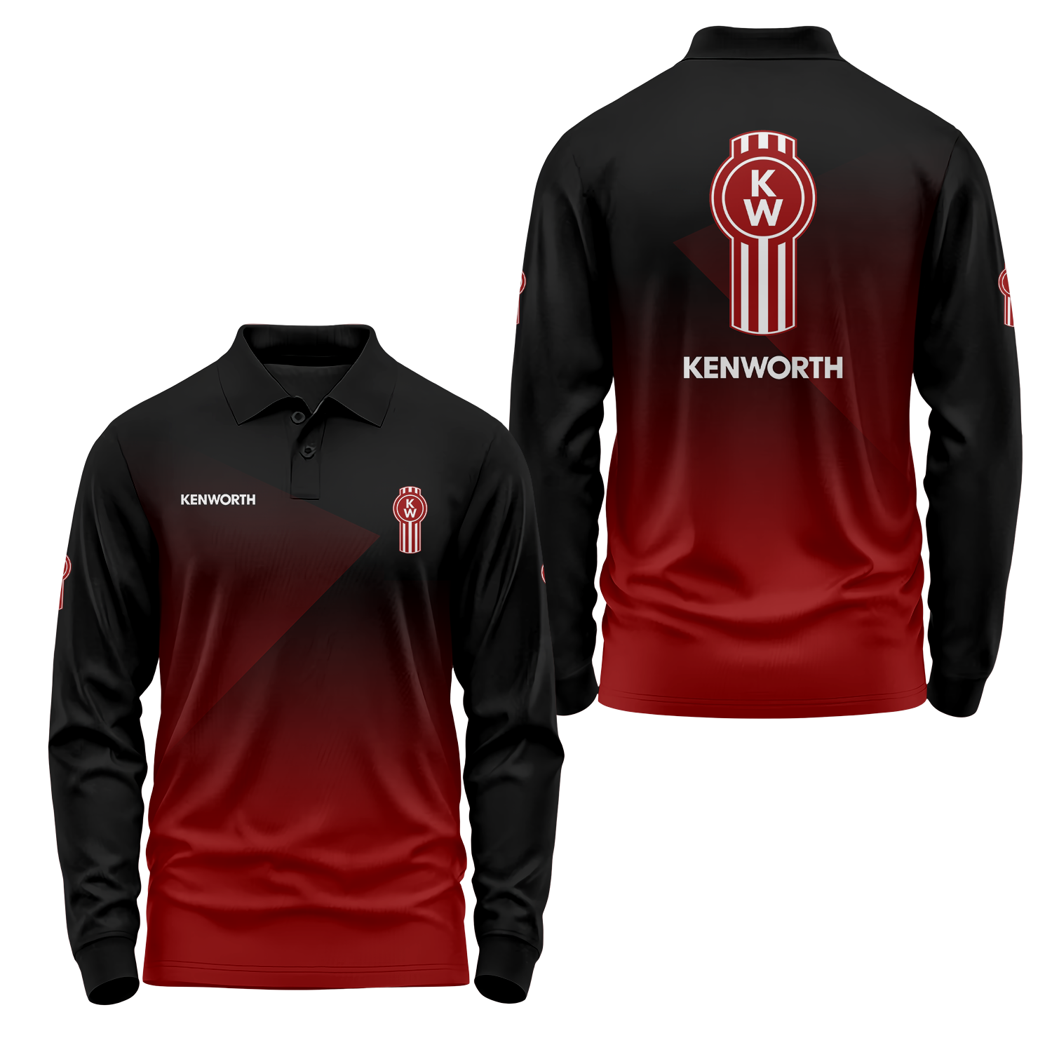 Kenworth Long Sleeve Polo USPL1759