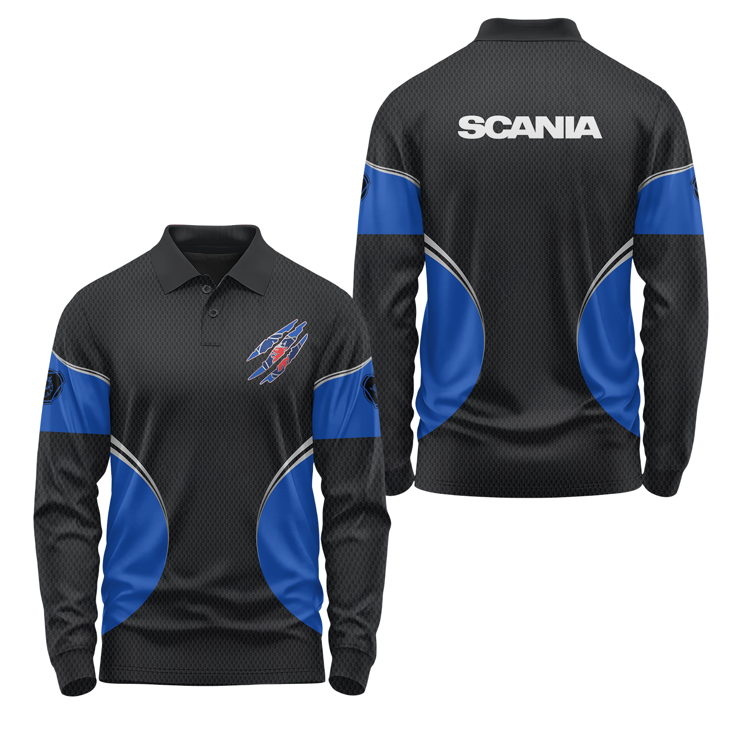 Scania Long Sleeve Polo USPL1606