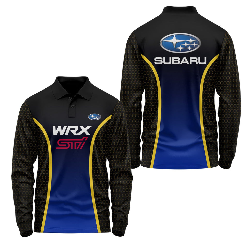 Subaru Long Sleeve Polo USPL952