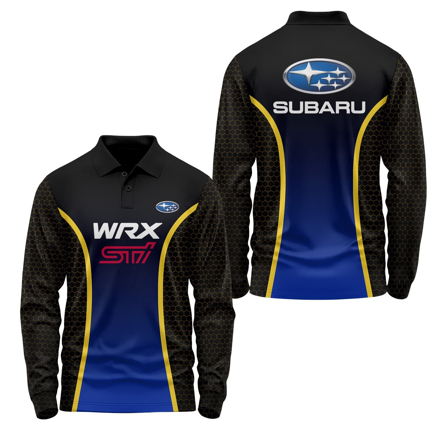 Subaru Long Sleeve Polo USPL952