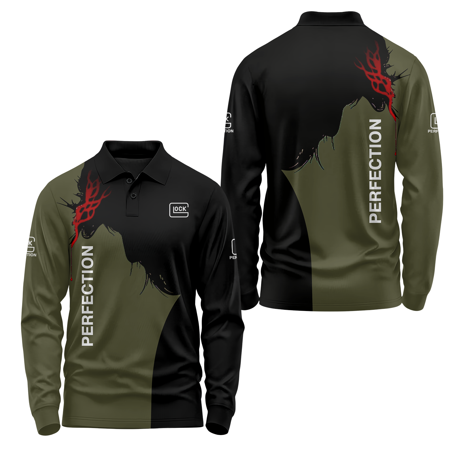 Glock Long Sleeve Polo USPL2266