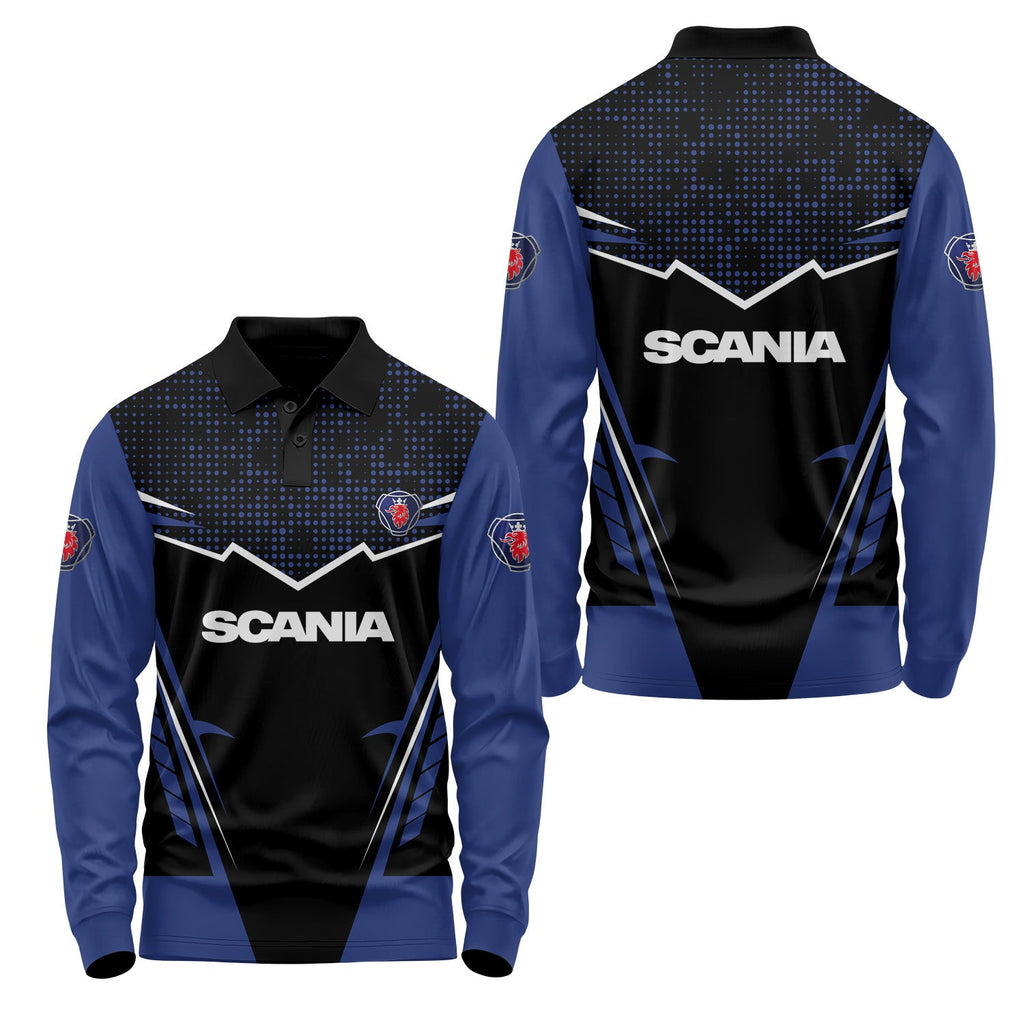 Scania Long Sleeve Polo USPL1627