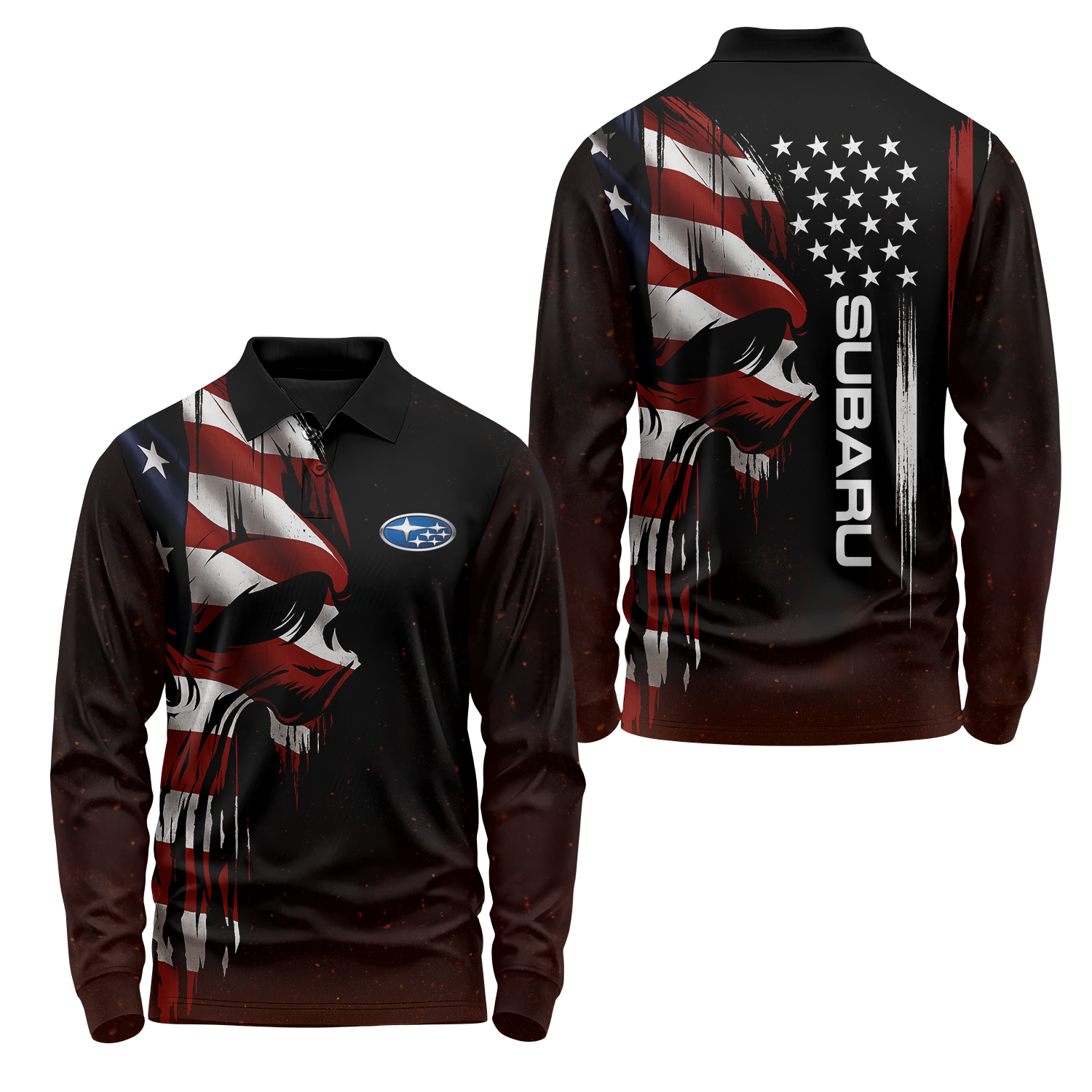 Subaru Long Sleeve Polo USPL987